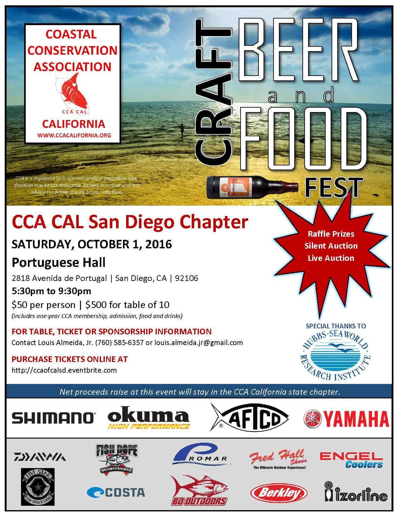 CCA Cal San Diego Chapter Event – Save the Date