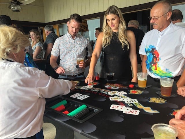 Casino Night Draws Big Crowd For OC Chapter Banquet