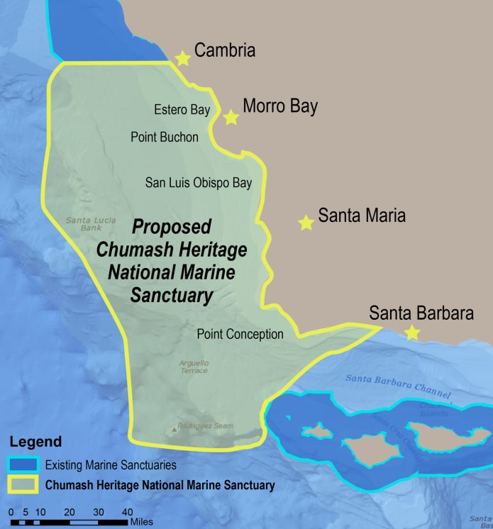 Chumash Heritage National Marine Sanctuary nomination to remain on the inventory